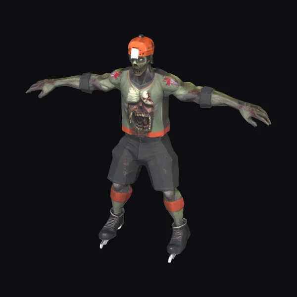 Zombie Hockey Player Helmet