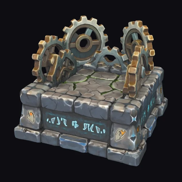 Ancient Gear Pedestal