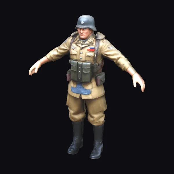 WWII Soldier with Gear