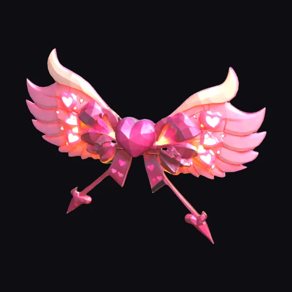 Glowing Magic Love Bow