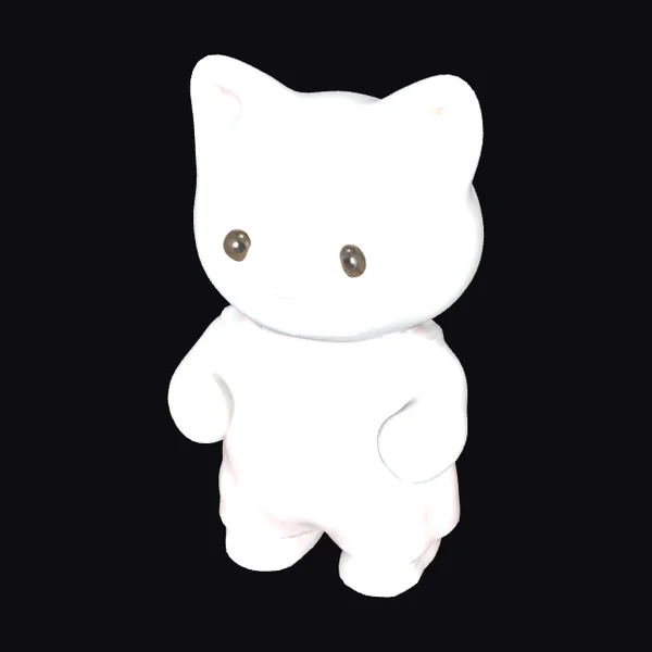 White Cat Plush Toy