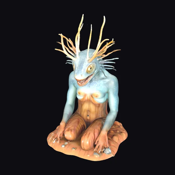 Anglerfish Humanoid Female