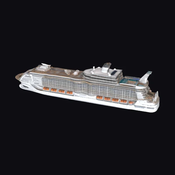 Luxury Cruise Ship Model