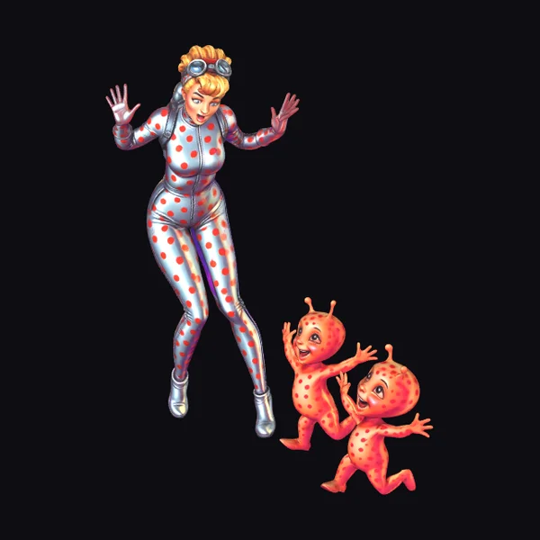 Woman and Alien Offspring