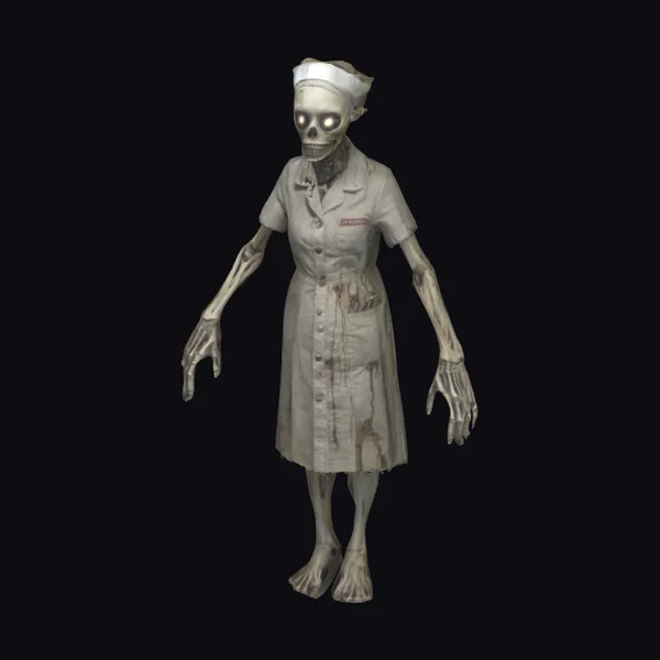 Zombie Nurse Skeleton