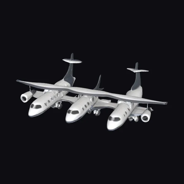 Twin Engine Quad Jet