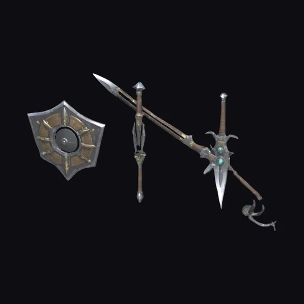 Ancient Battle Weapon Set