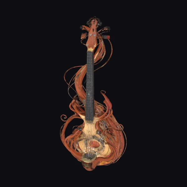 Abstract Musical Instrument Sculpture
