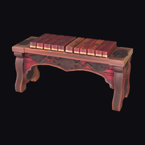 Reddish Organic Xylophone