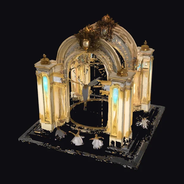 Golden Ballet Arch Scene