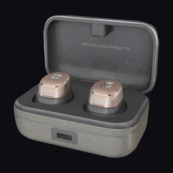 Rose Gold Earbuds Case