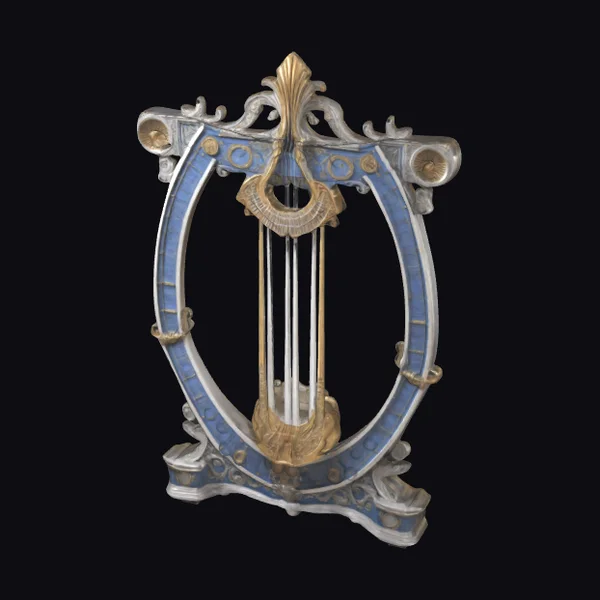 Ancient Lyre Harp
