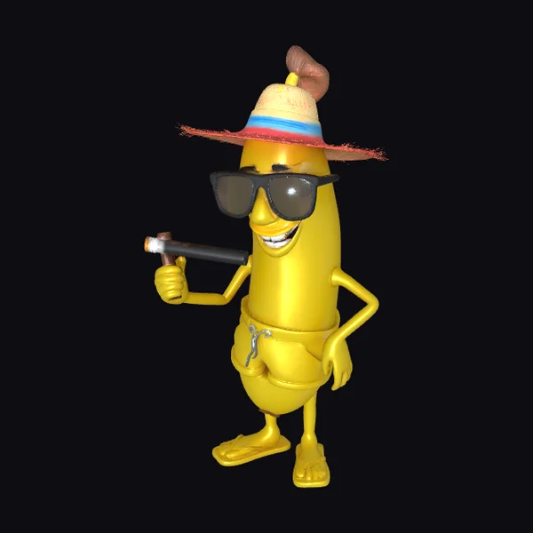 Banana in Sunglasses