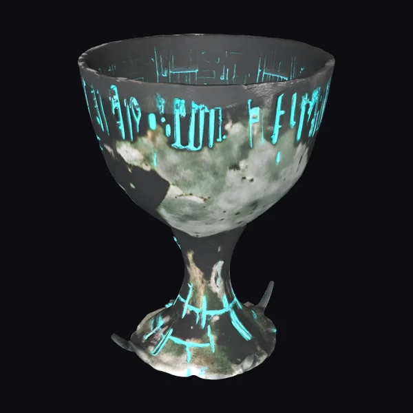 Ancient Chalice with Runes