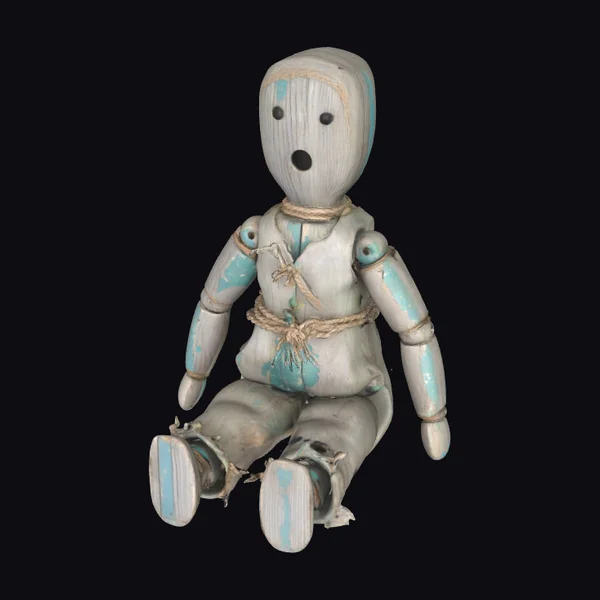 Wooden Puppet Figure