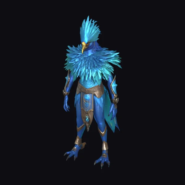 Blue Bird Warrior