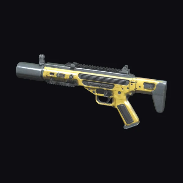 Yellow Submachine Gun