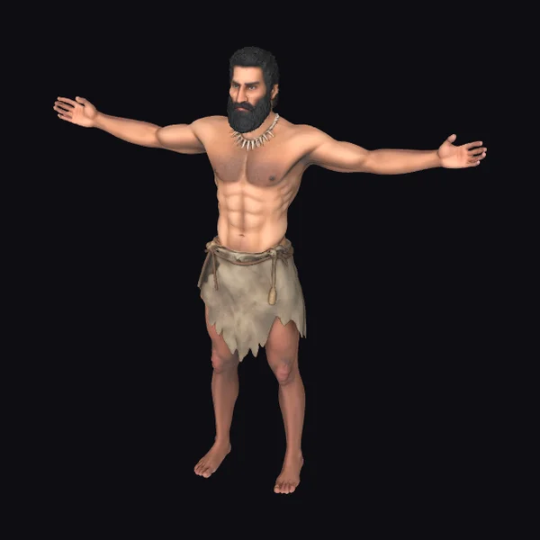 Ancient Warrior Standing Tall