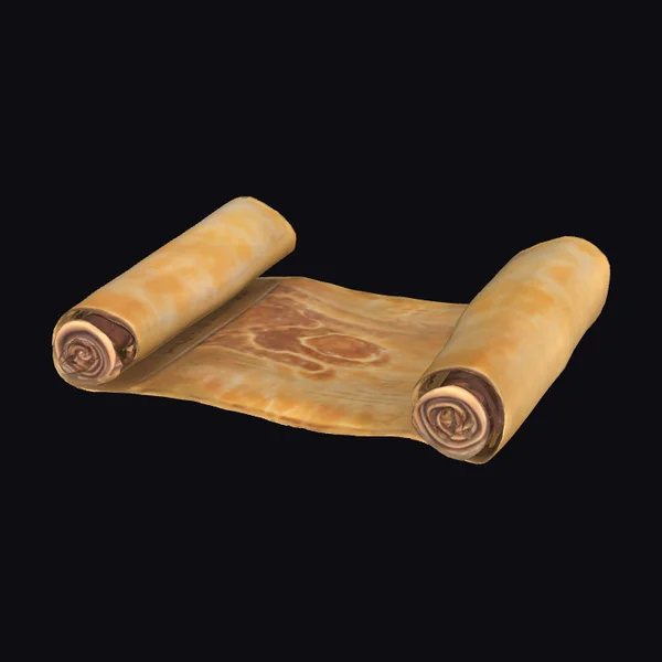 Ancient Parchment Scroll