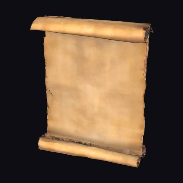 Ancient Parchment Scroll