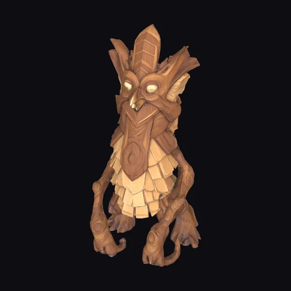 Ancient Wooden Guardian