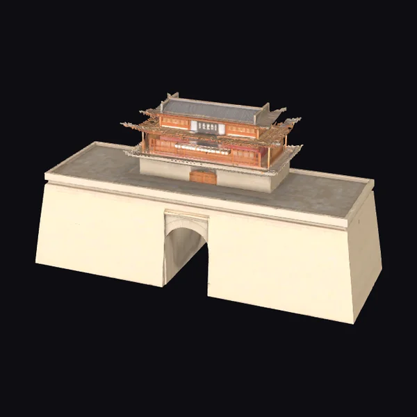 Ancient Chinese Gate Tower