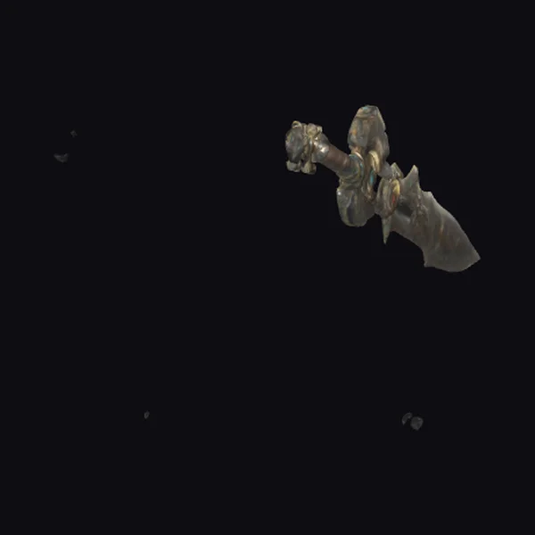 Ancient Battle Worn Mace