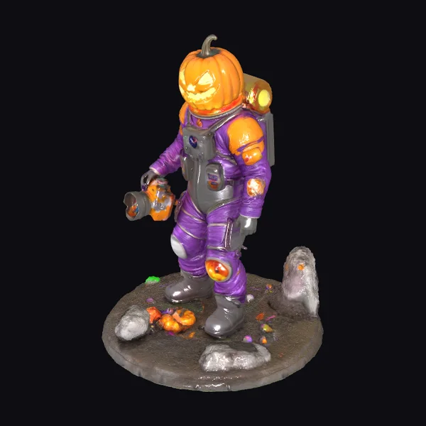 Astronaut Pumpkin Space Suit