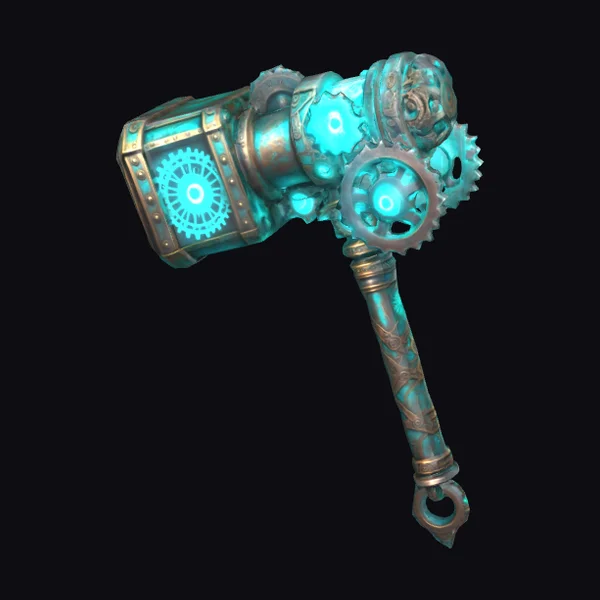 Steampunk Giant Hammer