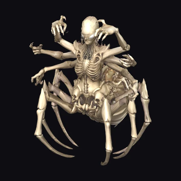 Humanoid Spider Creature