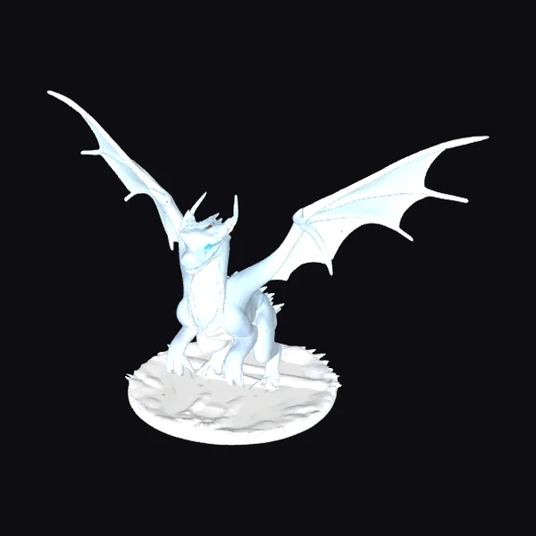 White Crystal Dragon