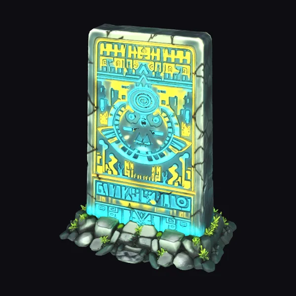 Ancient Glyph Monolith