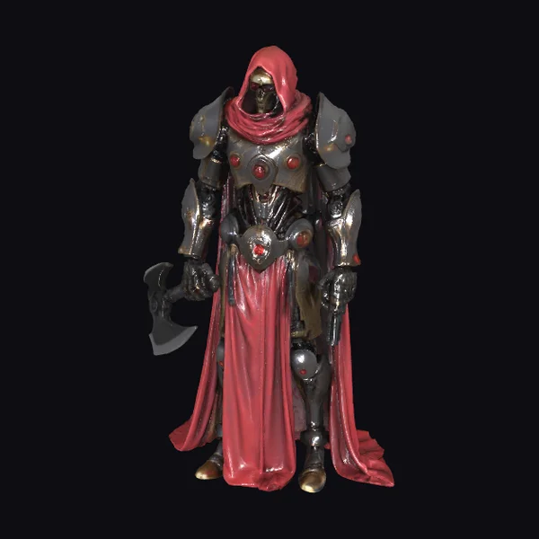 Augmented Tech-Priest Figurine