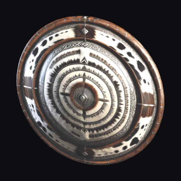 Zulu Cowhide Shield
