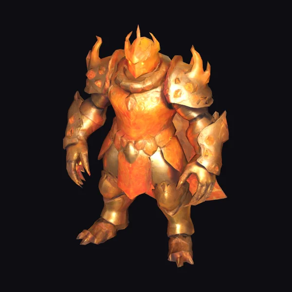 Armored Flame Guardian