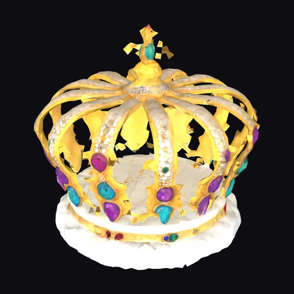 Golden Royal Crown Jewel