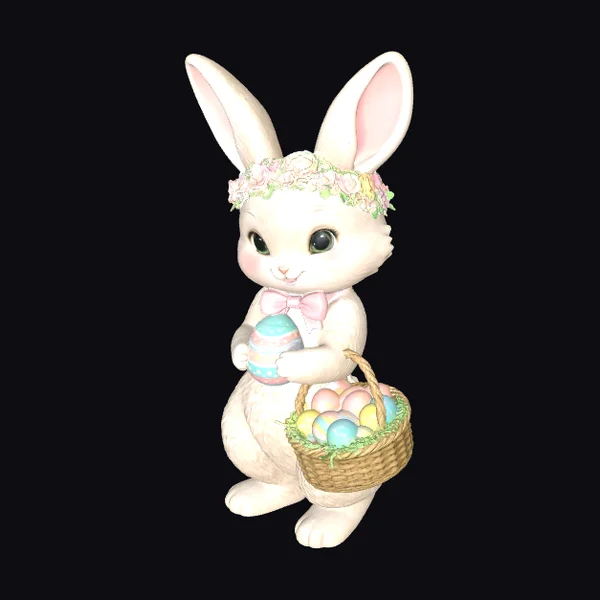Pastel Easter Bunny