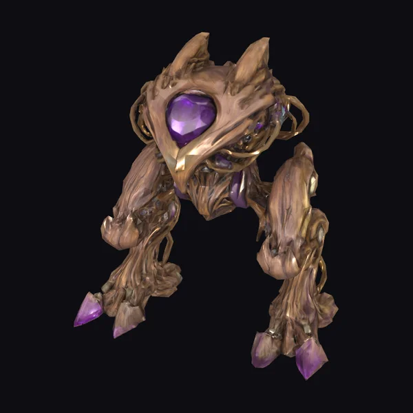 Wooden Crystal Beast