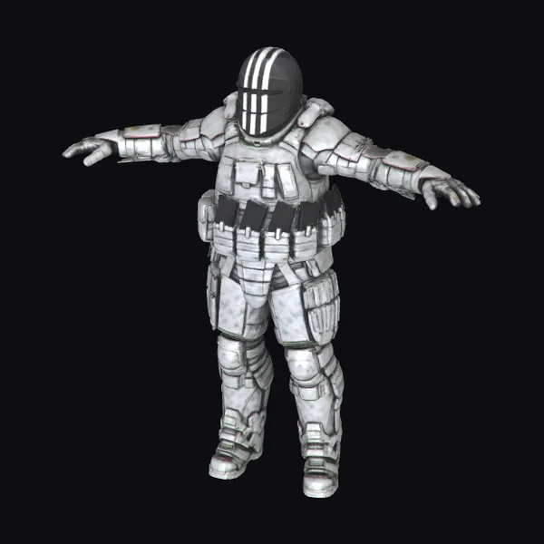 Armored Sentinel Figure