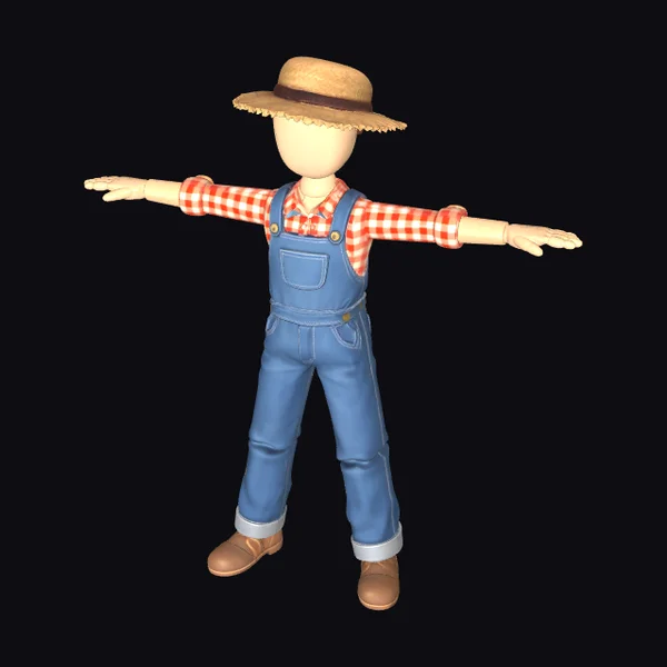 Scarecrow Farm Worker