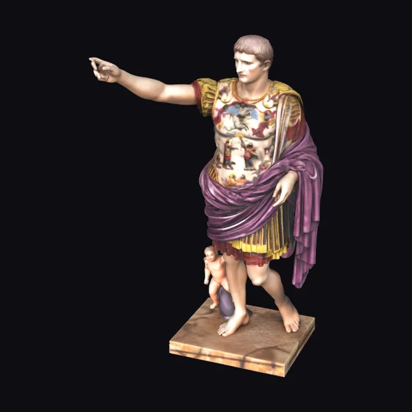 Ancient Roman Statue Figure
