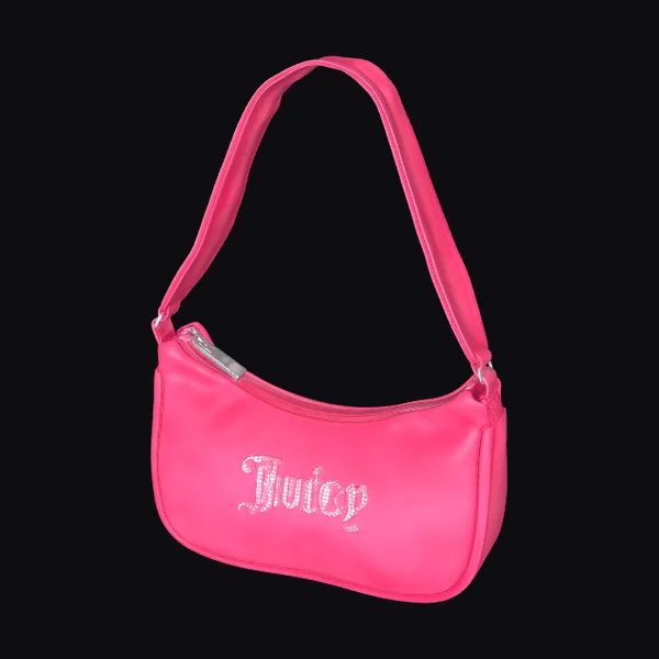 Pink Leather Handbag