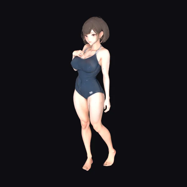 Anime Schoolgirl Swimsuit