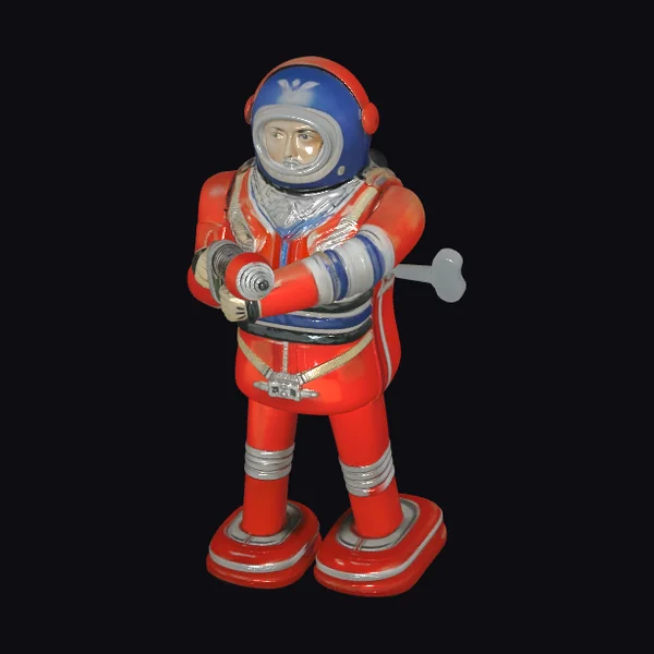 Red Suited Astronaut Toy