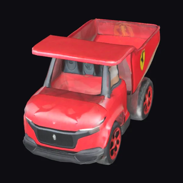 Red Toy Dump Truck