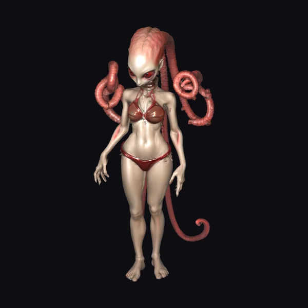 Alien Female Creature