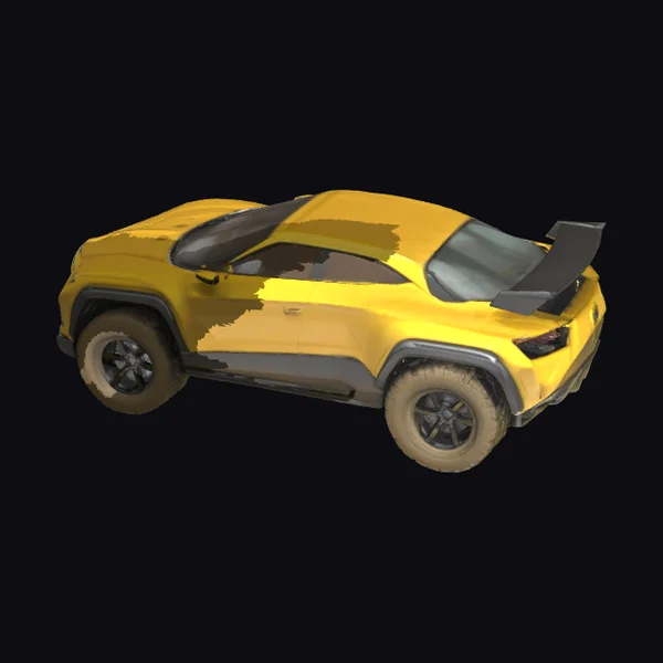 Yellow Offroad Vehicle