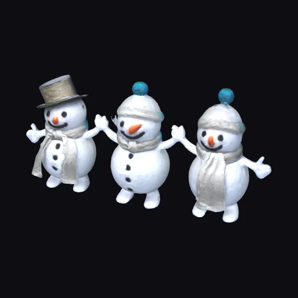 Dancing Snowmen Trio