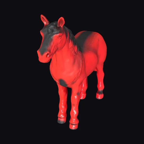 Red Toy Horse