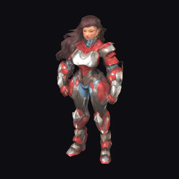 Armored Female Warrior